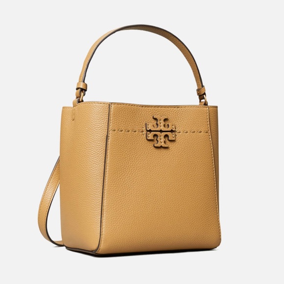 Tory Burch Small McGraw Bucket Bag - Picture 1 of 15